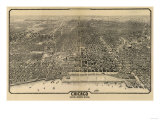 Chicago  Illinois - Panoramic Map No 1