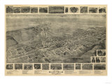 Bluefield  West Virginia - Panoramic Map