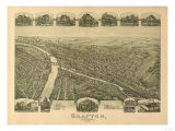 Grafton  West Virginia - Panoramic Map