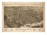 Knoxville  Tennessee - Panoramic Map