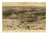 Chicago  Illinois - Panoramic Map No 1