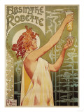 Brussels  Belgium - Robette Absinthe Advertisement Poster