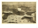 Boston  Massachusetts - Panoramic Map No 1
