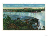Niagara Falls  Canada - Terrapin Point View of Canadian Falls