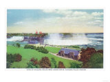 Niagara Falls  Canada - View of Niagara Falls from Oakes Drive