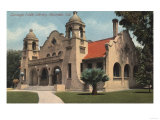 Riverside  California - View of the Carnegie Public Library