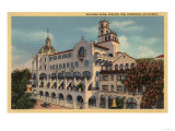 Riverside  California - View of the Rotunda Wing at the Mission Inn