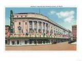 Rochester  New York - Exterior View of Eastman Theatre and School of Music