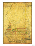 Mississippi - Panoramic Map