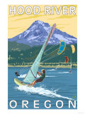 Hood River  OR - Wind Surfers & Kite Boarders
