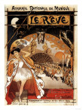 Paris  France - Le Reve Ballet Performance Opera House Promo Poster