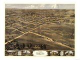 Palmyra  Missouri - Panoramic Map
