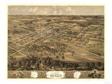 Mexico  Missouri - Panoramic Map