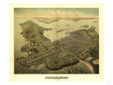 Newport  Rhode Island - Panoramic Map