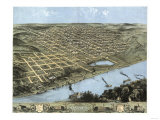 Omaha  Nebraska - Panoramic Map