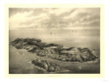 Mongegan  Maine - Panoramic Map