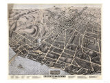 Poughkeepsie  New York - Panoramic Map