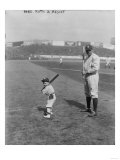 Babe Ruth & Mascot Baseball Photograph - New York  NY
