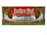 Butter Nut Coffee Label - Omaha  NE