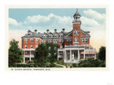 Worcester  Massachusetts - Exterior View of St Vincent Hospital