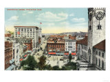 Worcester  Massachusetts - Aerial View of Harrington Corner