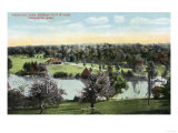 Worcester  Massachusetts - View of Green Hill Park
