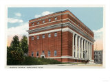Worcester  Massachusetts - Exterior View of the Masonic Temple