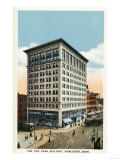 Worcester  Massachusetts - Exterior View of the New Park Building