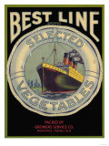 Best Line Vegetable Label - Fresno  CA