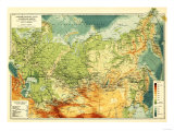 Russia - Panoramic Map