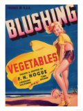 Blushing Vegetable Label - Firebaugh  CA