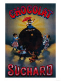 Chocolat Suchard Vintage Poster - Europe