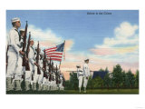US Navy View - Salute to the Colors Formation