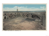 St Augustine  Florida - Bird's Eye of Ft Marion Ct