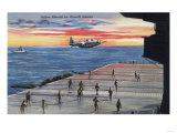 US Navy View - Action Aboard Aircraft Carrier