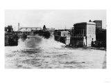 Exterior View of Washington Water Power Plant - Spokane  WA