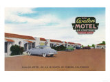 Exterior View of Avalon Motel - Fresno  CA