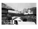 Exterior View of Arena Coast Guard Building - Point Arena  CA