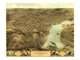 Saint Joseph  Missouri - Panoramic Map