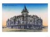 Exterior View of Hughes Hotel - Fresno  CA