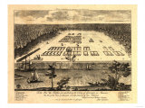 Savannah  Georgia - Panoramic Map