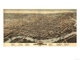 Wilmington  Delaware - Panoramic Map