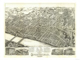 Springfield  Massachusetts - Panoramic Map
