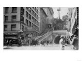 Los Angeles  CA Andels Flight Street Cars Photograph - Los Angeles  CA