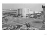 Hollywood  CA View of Radio City and NBC Studios Photograph - Hollywood  CA