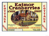 Cottage Eatmor Cranberries Brand Label
