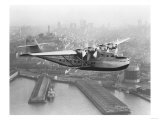 Pan American China Clipper and San Francisco Skyline Photograph No1 - San Francisco  CA