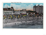 Ocean Front Swimming  Ocean Park - Santa Monica  CA