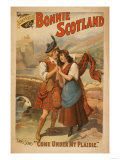 Sidney R Ellis' Bonnie Scotland Scottish Play Poster No2