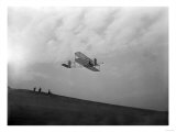 Orville Wright Testing Glider Photograph - North Carolina